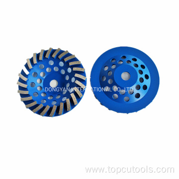 High Quality Segmented Turbo Diamond Grinding Cup Wheel